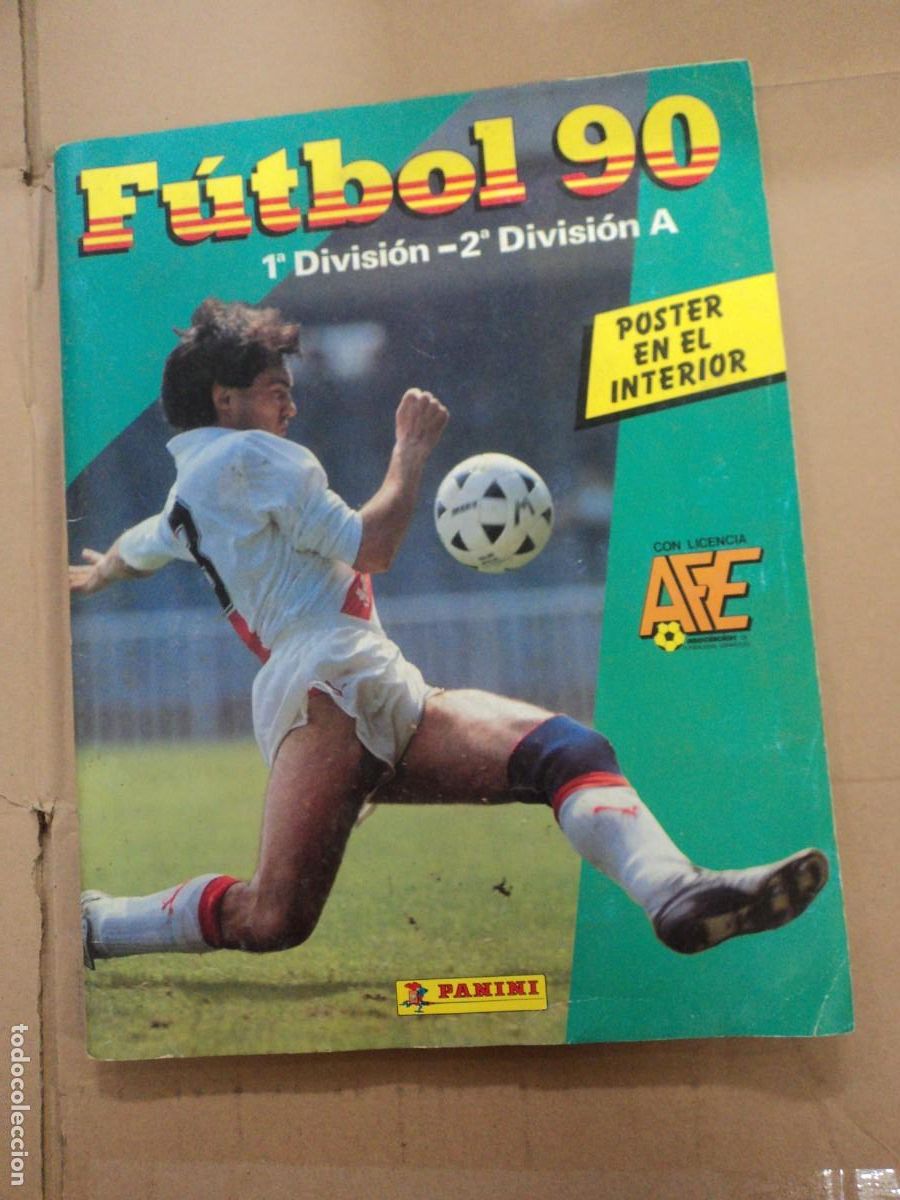 Cartes &agrave; collectionner de Football: F&uacute;tbol 90 - 1 divisi&oacute;n y 2.&ordf; divisi&oacute;n A Panini