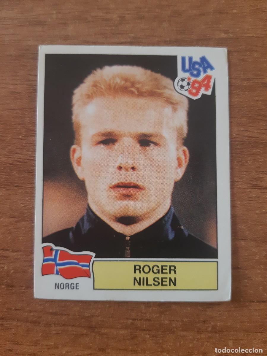Football Stickers: N&deg;347 Roger Nilsen (Noruega) Mundial USA 94 PANINI. Nunca pegado
