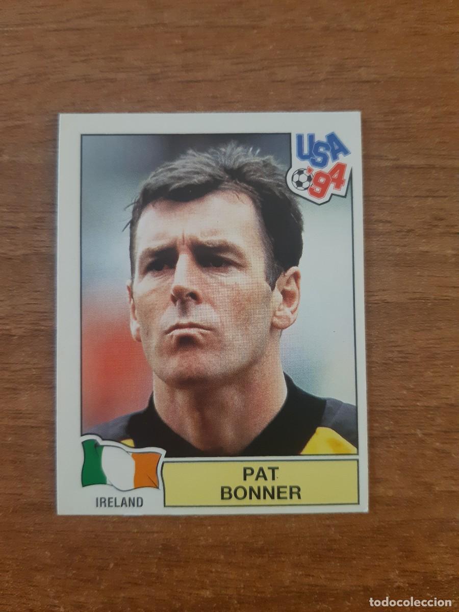 Football Stickers: N&deg;321 Pat Bonner (Irlanda) Mundial USA 94 PANINI. Nunca pegado