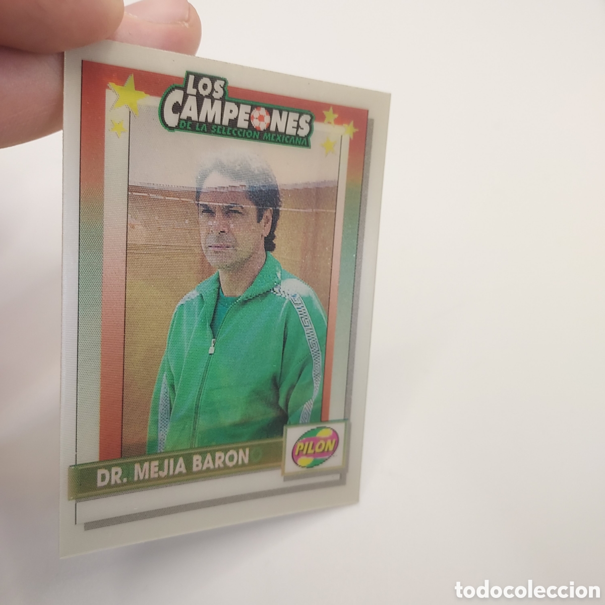 Fu&szlig;ball-Sticker: LOS CAMPEONES DE LA SELECCION MEXICANA DR MEJIA BARON