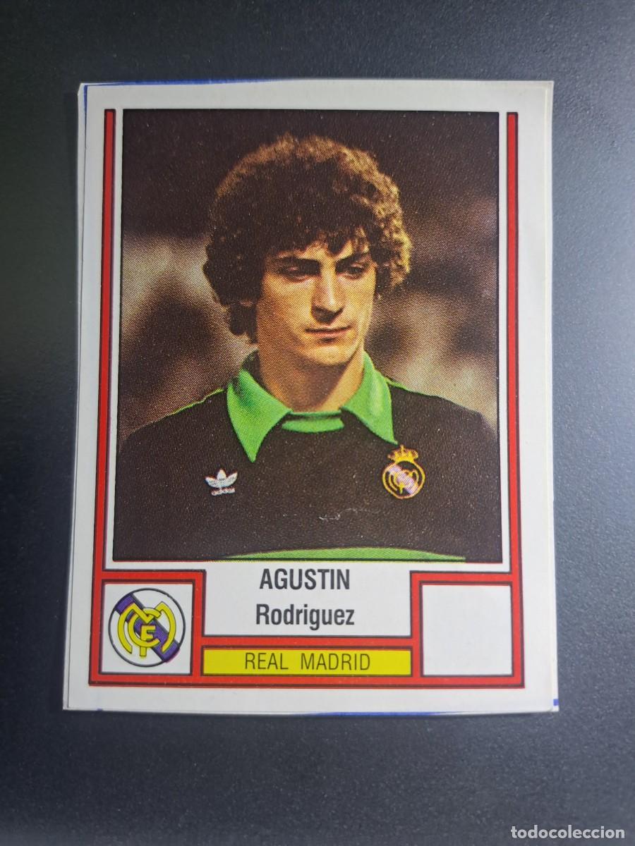Figurine di Calcio: CROMO AGUSTIN 185 REAL MADRID FUTBOL 83 82 1982 1983 PANINI CROMO CROM RECORTADO