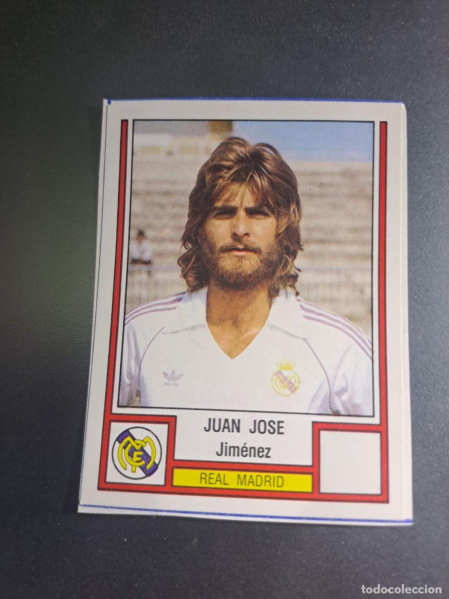 Cartes &agrave; collectionner de Football: CROMO JUAN JOSE 186 REAL MADRID FUTBOL 83 82 1982 1983 PANINI CROMO CROM RECORTADO