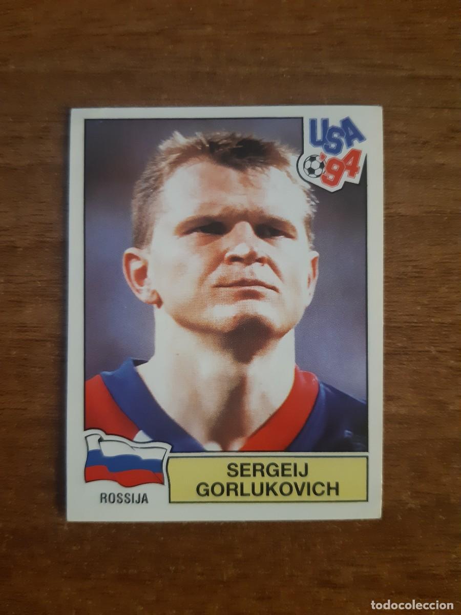 Cromos de Futebol: N&deg;118 Sergeij Gorlukovich (Rusia) Mundial USA 94 PANINI. Nunca pegado