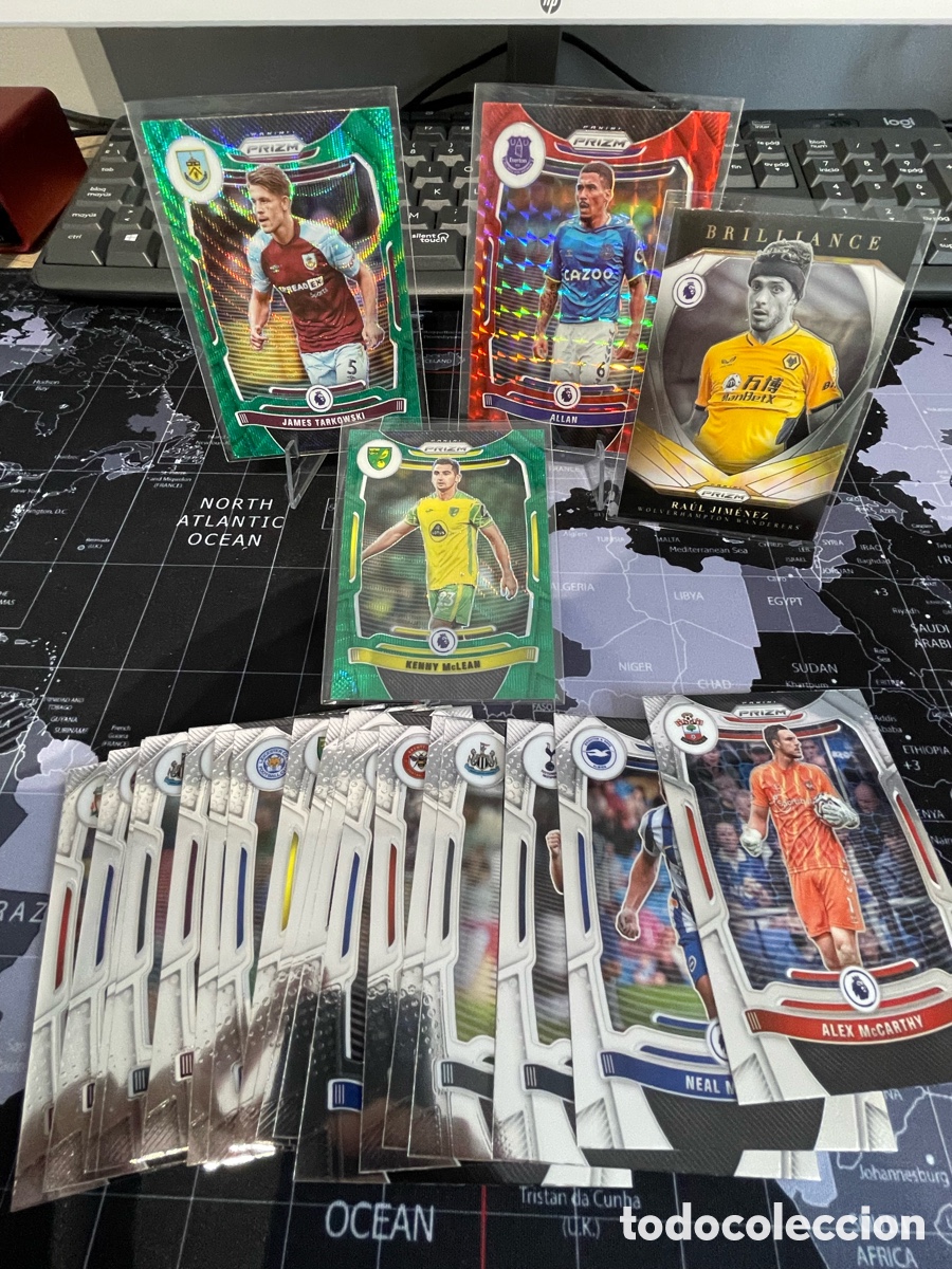 Cromos de Futebol: Lote 23 cards Premier LEAGUE Panini Prizm