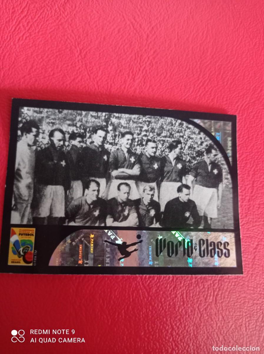 Football Stickers: World Class 2024 sticker Panini n&deg;353 EQUIPO SUIZA nuevo sin pegar