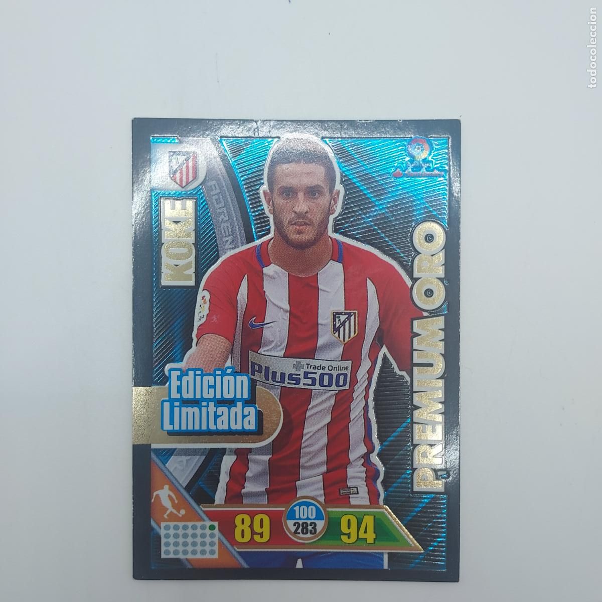 Football Stickers: ADRENALYN KOKE PREMIUM ORO 16 17