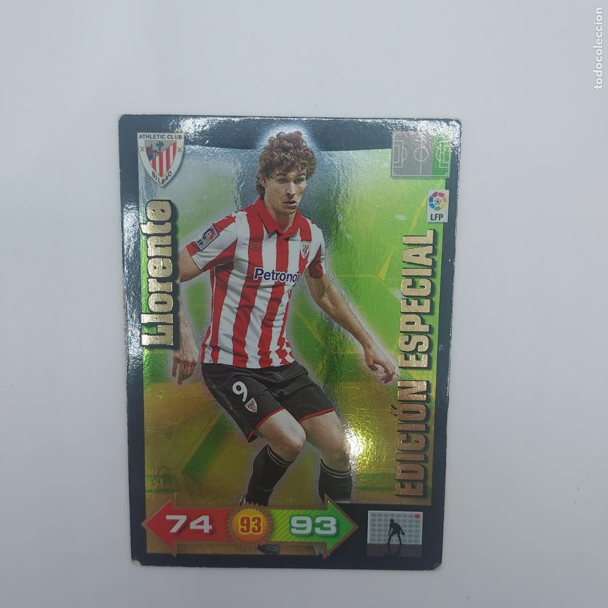 Cromos de f&uacute;tbol: ADRENALYN LLORENTE EDICION ESPECIAL 10 11
