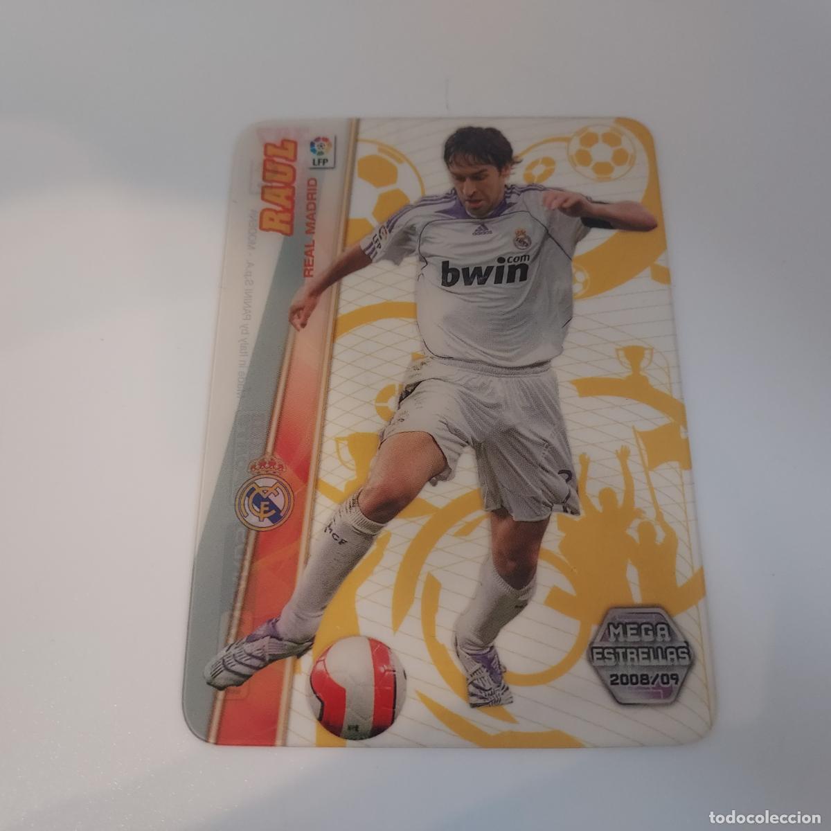 Cromos de f&uacute;tbol: MEGAESTRELLAS 2009 RAUL - Foto 1