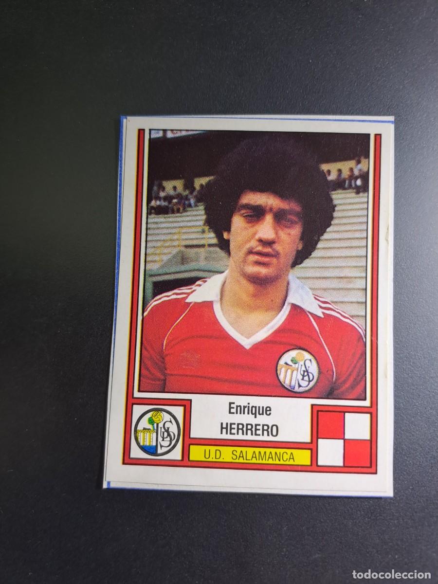 Figurine di Calcio: CROMO HERRERO 243 SALAMANCA FUTBOL 83 82 1982 1983 PANINI CROMO CROM RECORTADO