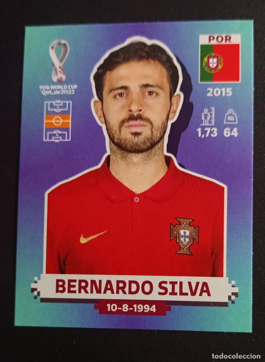 Cromos de f&uacute;tbol: PO11 BERNARDO SILVA PORTUGAL POR 11 FIFA WORLD CUP MUNDIAL QATAR 2022 22 STICKER PANINI
