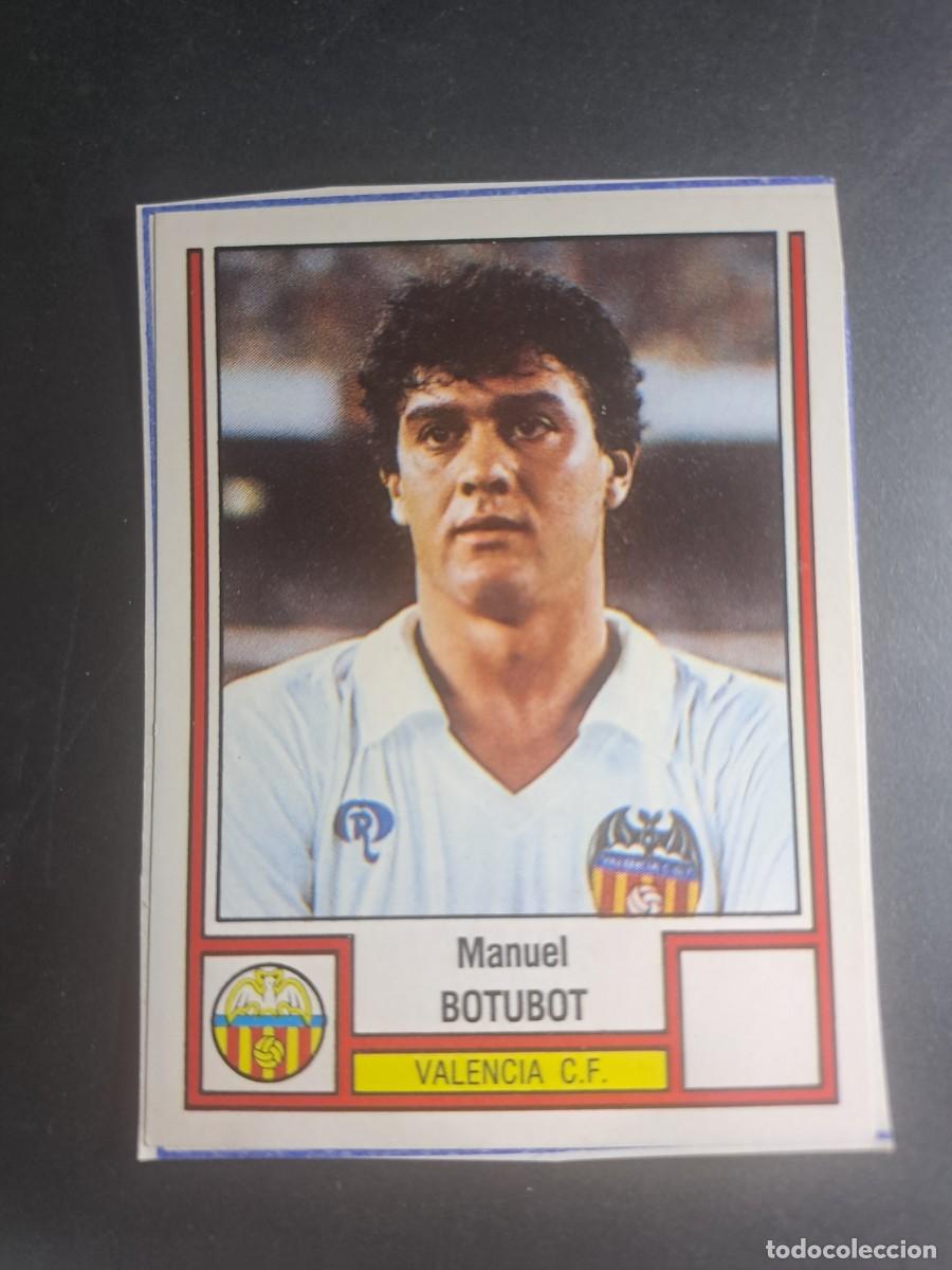 Figurine di Calcio: CROMO BOTUBOT 280 VALENCIA FUTBOL 83 82 1982 1983 CROMO CROM PANINI RECORTADO