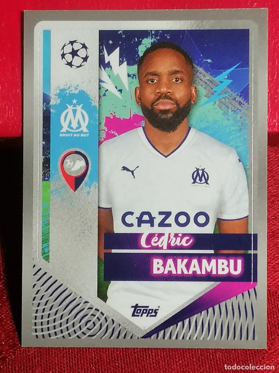 Cromos de f&uacute;tbol: 345 CEDRIC BAKAMBU MARSELLA CHAMPIONS LEAGUE STICKER 2022 2023 22 23 ALBUM TOPPS FUTBOL