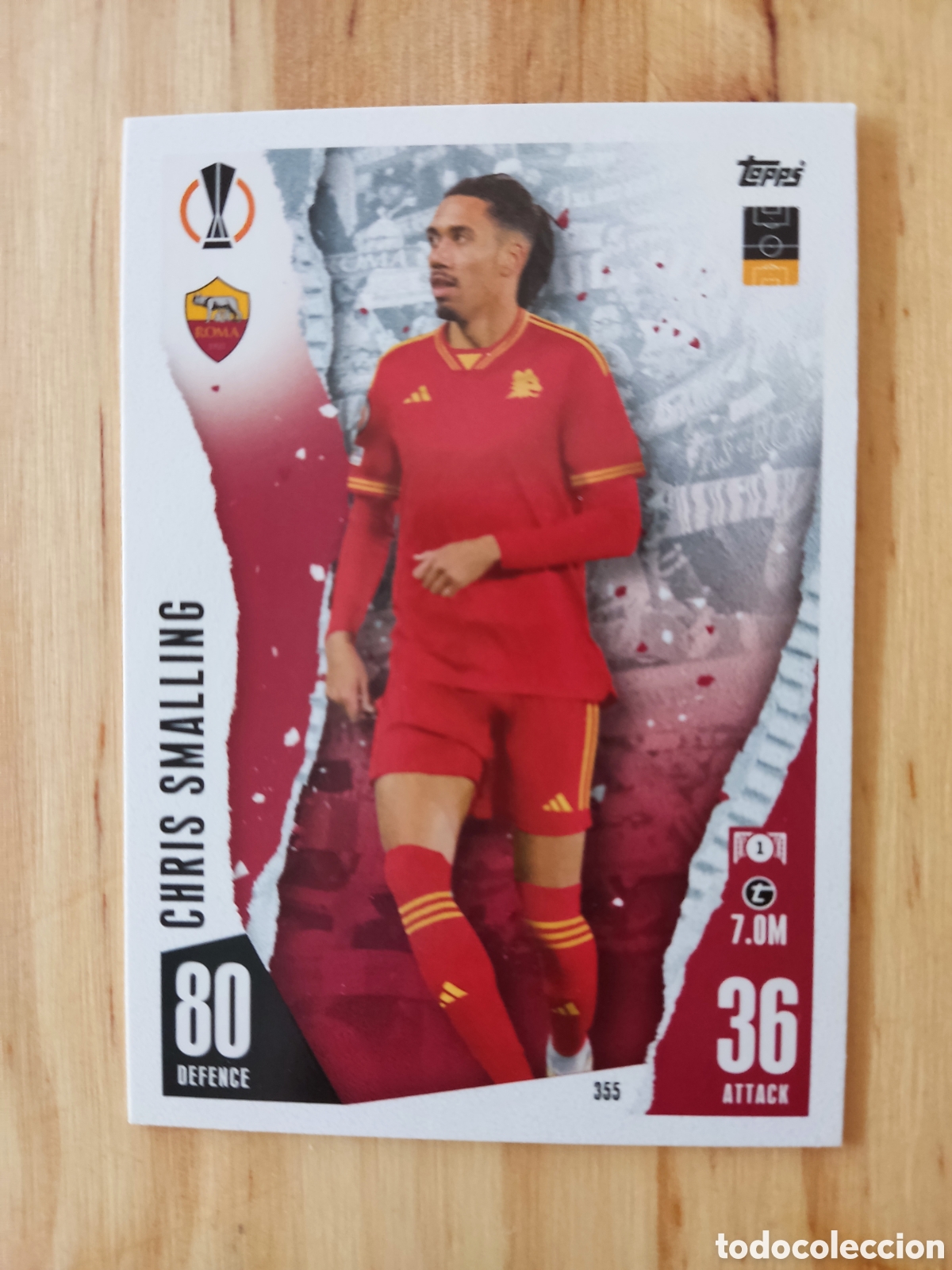 Cromos de f&uacute;tbol: CHRIS SMALLING MATCH ATTAX 23-24 - Foto 1