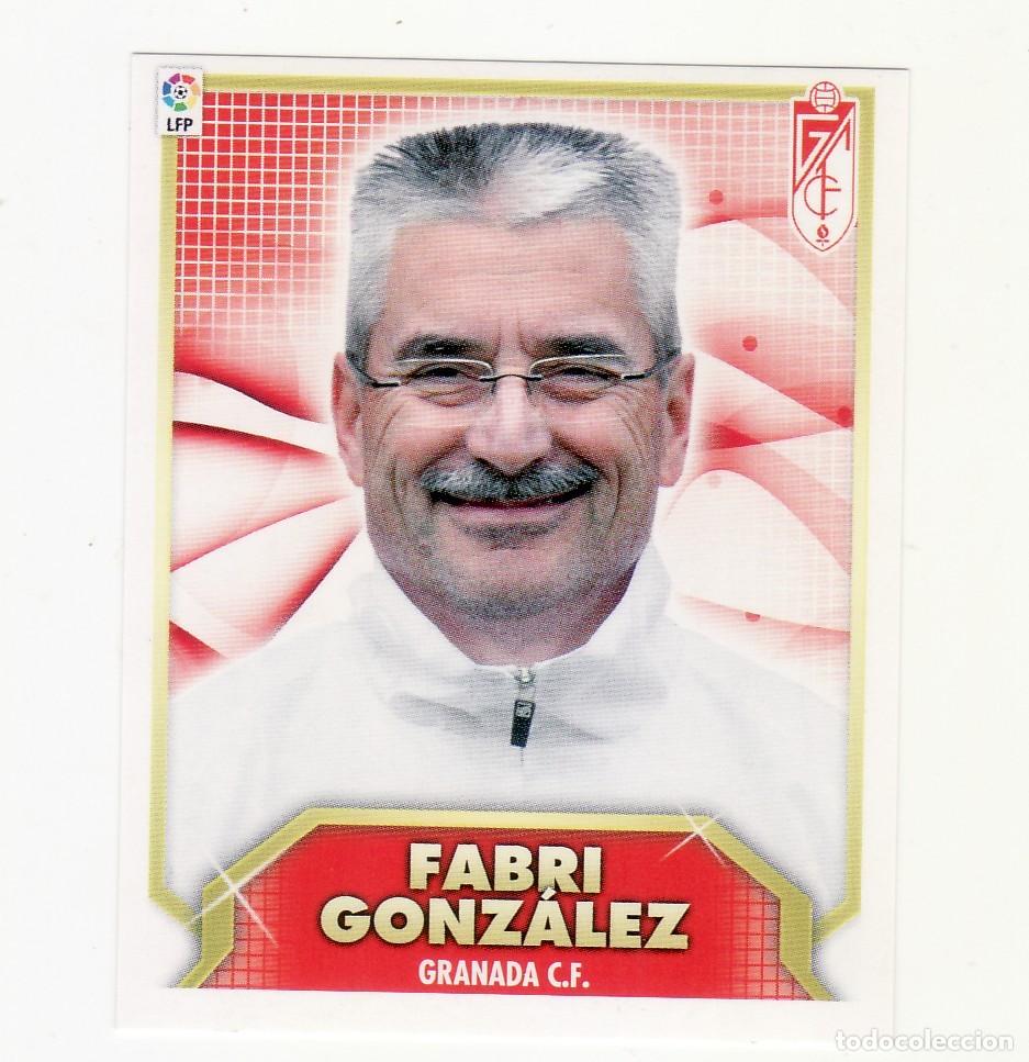 Cromos de f&uacute;tbol: EDICIONES ESTE 2011/2012 FABRI ENTRENADOR GRANADA - Foto 1
