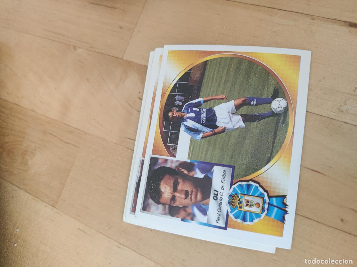 Fu&szlig;ball-Sticker: oli oviedo este 1994 1995 94 95 sin pegar
