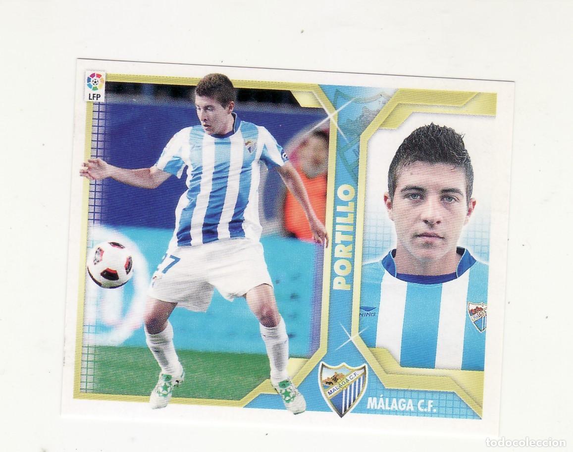 Cromos de f&uacute;tbol: EDICIONES ESTE 2011/2012 12B PORTILLO MALAGA - Foto 1