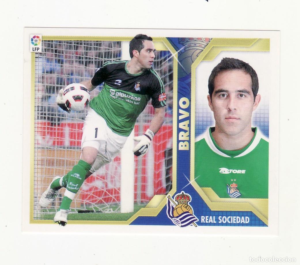Cromos de f&uacute;tbol: EDICIONES ESTE 2011/2012 1 BRAVO REAL SOCIEDAD - Foto 1