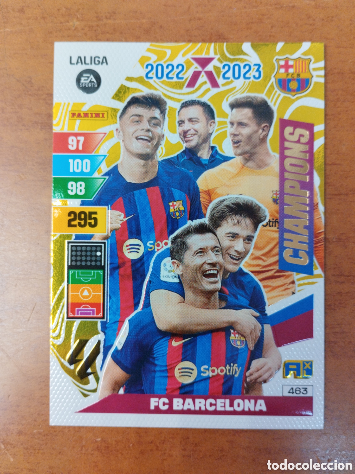 Cromos de F&uacute;tbol: ADRENALYN 2023 2024 CHAMPIONS 463 balon de oro