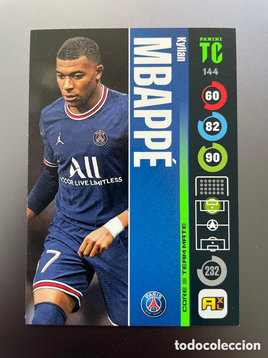 Cromos de f&uacute;tbol: Mbappe 144 Top Class 2022 Panini PSG - Foto 1