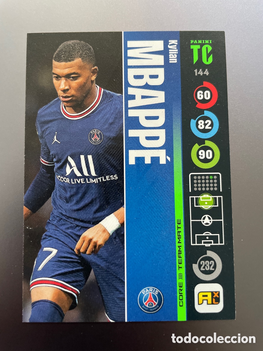 Cromos de f&uacute;tbol: Mbappe 144 Top Class 2022 Panini PSG - Foto 1