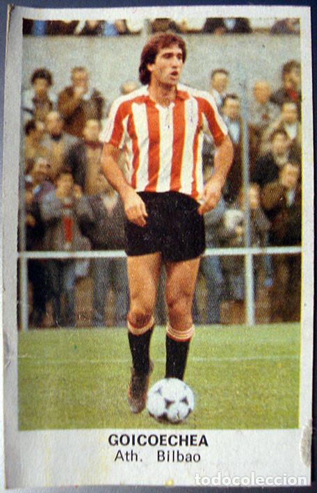 Figurine di Calcio: CROMO ALBUM FUTBOL 84 DE CROMOS CANO GOICOECHEA ATH. BILBAO (RECUPERADO)