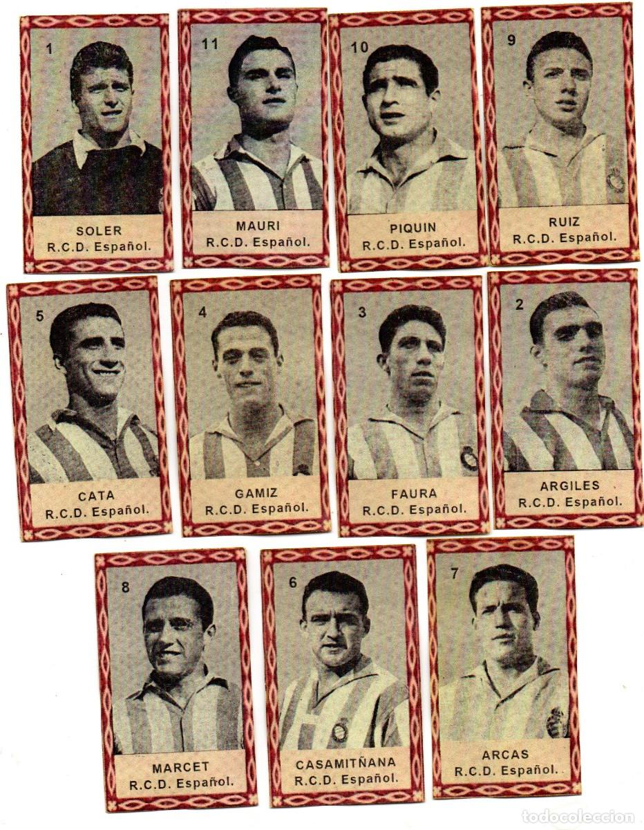 Cromos de f&uacute;tbol: ESPA&Ntilde;OL.1955, DE CHOCOLATES TONDA. - Foto 1
