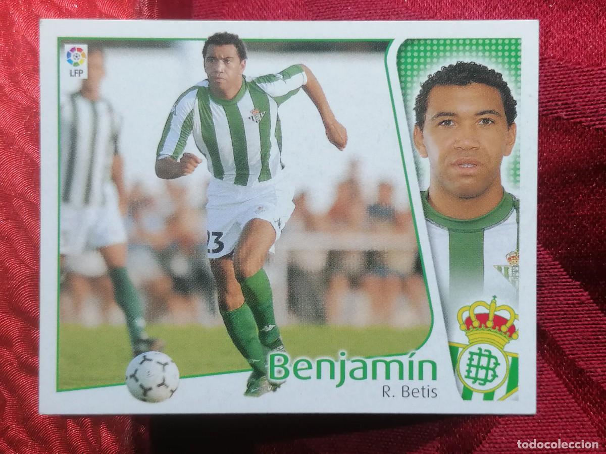 Cromos de f&uacute;tbol: BENJAMIN REAL BETIS EDICIONES ESTE 2004 2005 04 05 - Foto 1