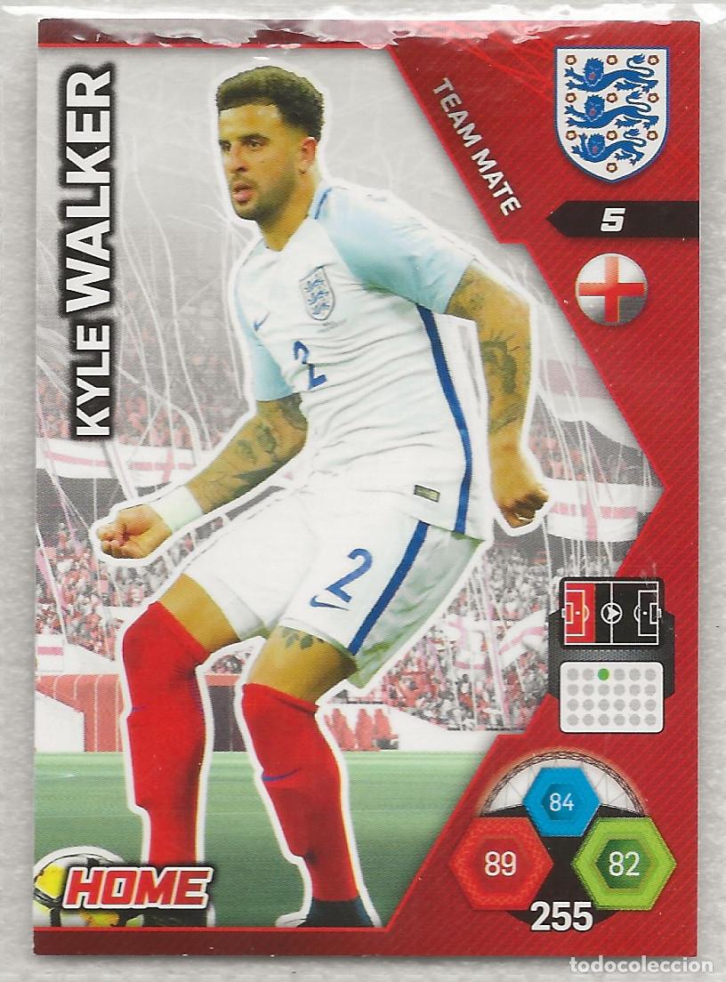 Cromos de f&uacute;tbol: 5 Walker Adrenalyn England 2018 - Foto 1