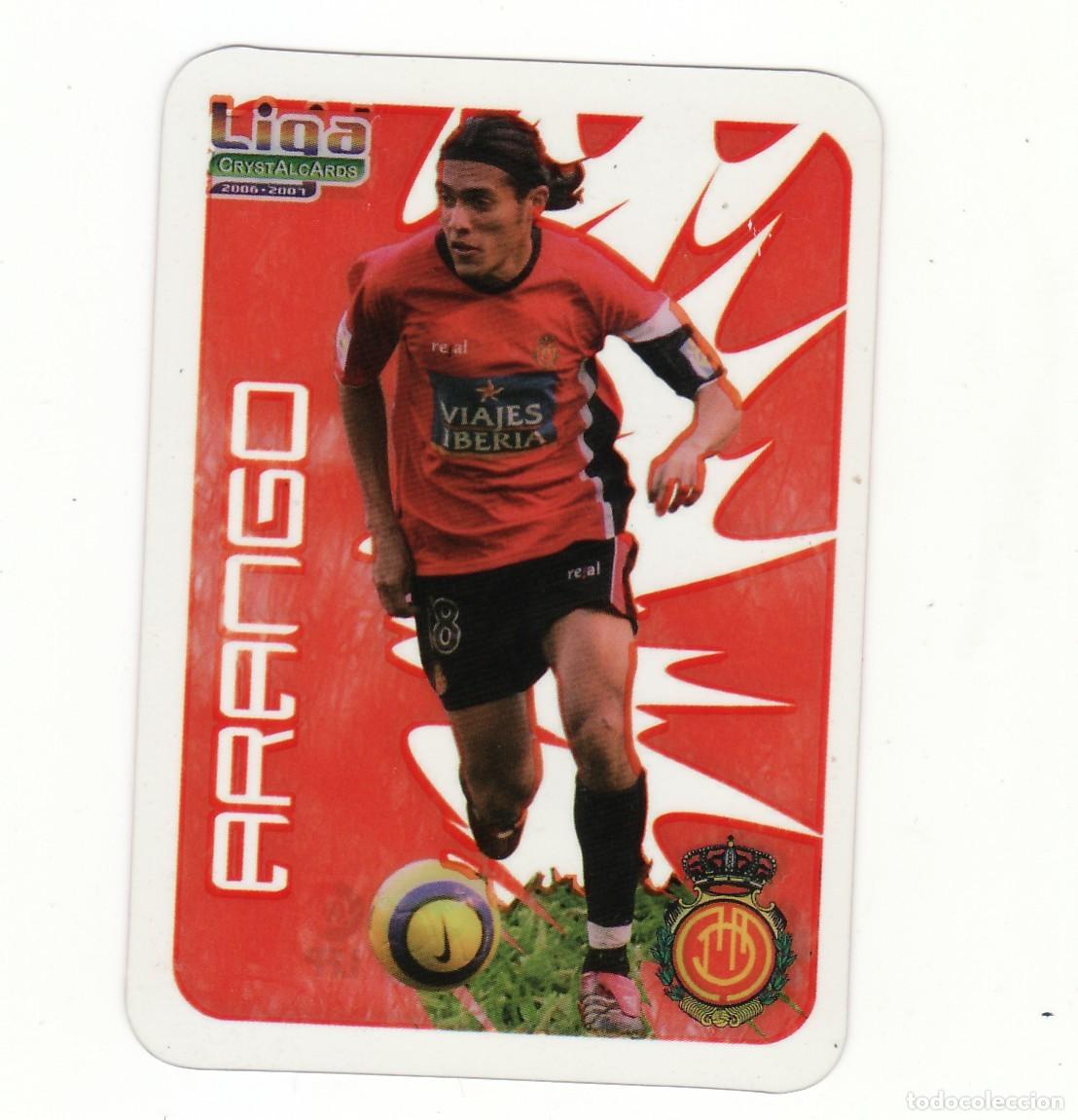 Cromos de f&uacute;tbol: CRYSTAL CARDS 2006/2007 231 ARANGO MALLORCA - Foto 1