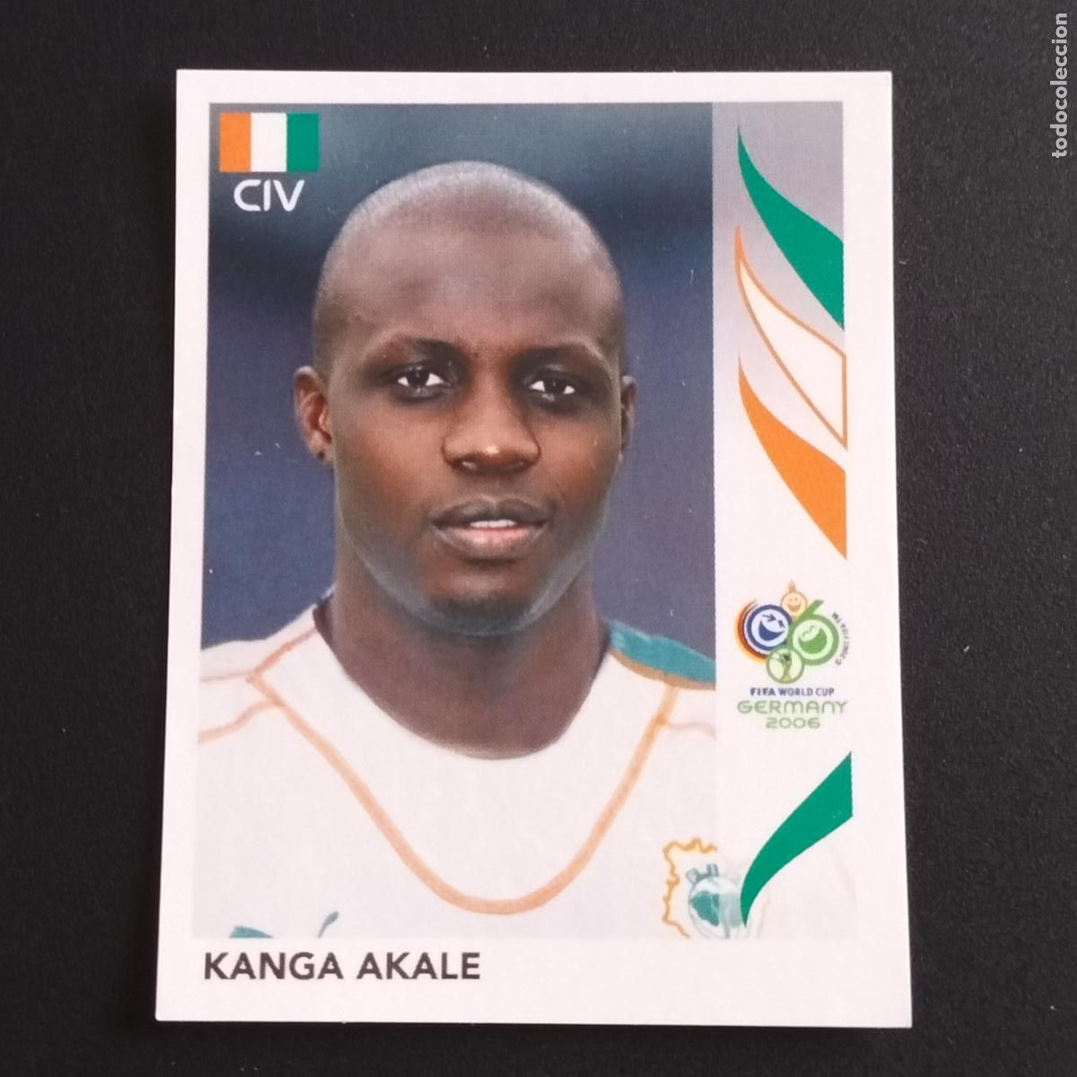 Cromos de F&uacute;tbol: 203 KANGA AKALE COSTA DE MARFIL CROMOS FIFA WORLD CUP GERMANY 2006 MUNDIAL FUTBOL ALEMANIA PANINI