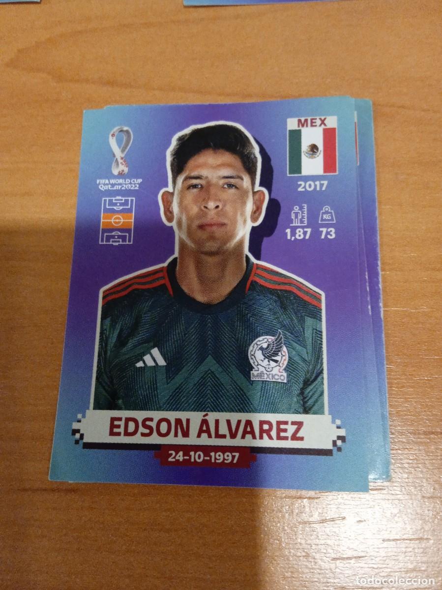 Football Stickers: C-LKET48 CROMO MUNDIAL QATAR 2022 FIFA WORLD CUP STICKER EDSON ALVAREZ