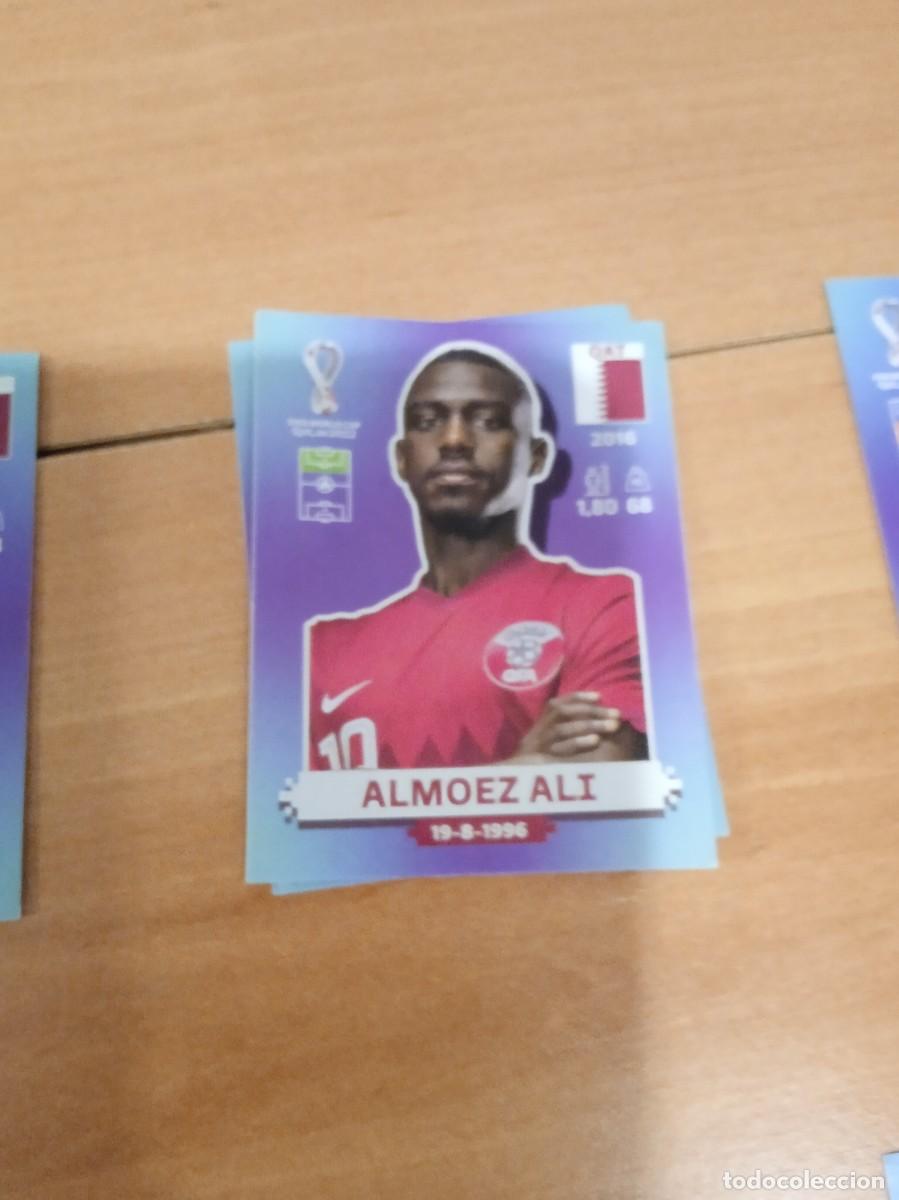 Football Stickers: C-LKET48 CROMO MUNDIAL QATAR 2022 FIFA WORLD CUP STICKER ALMOEZ ALI