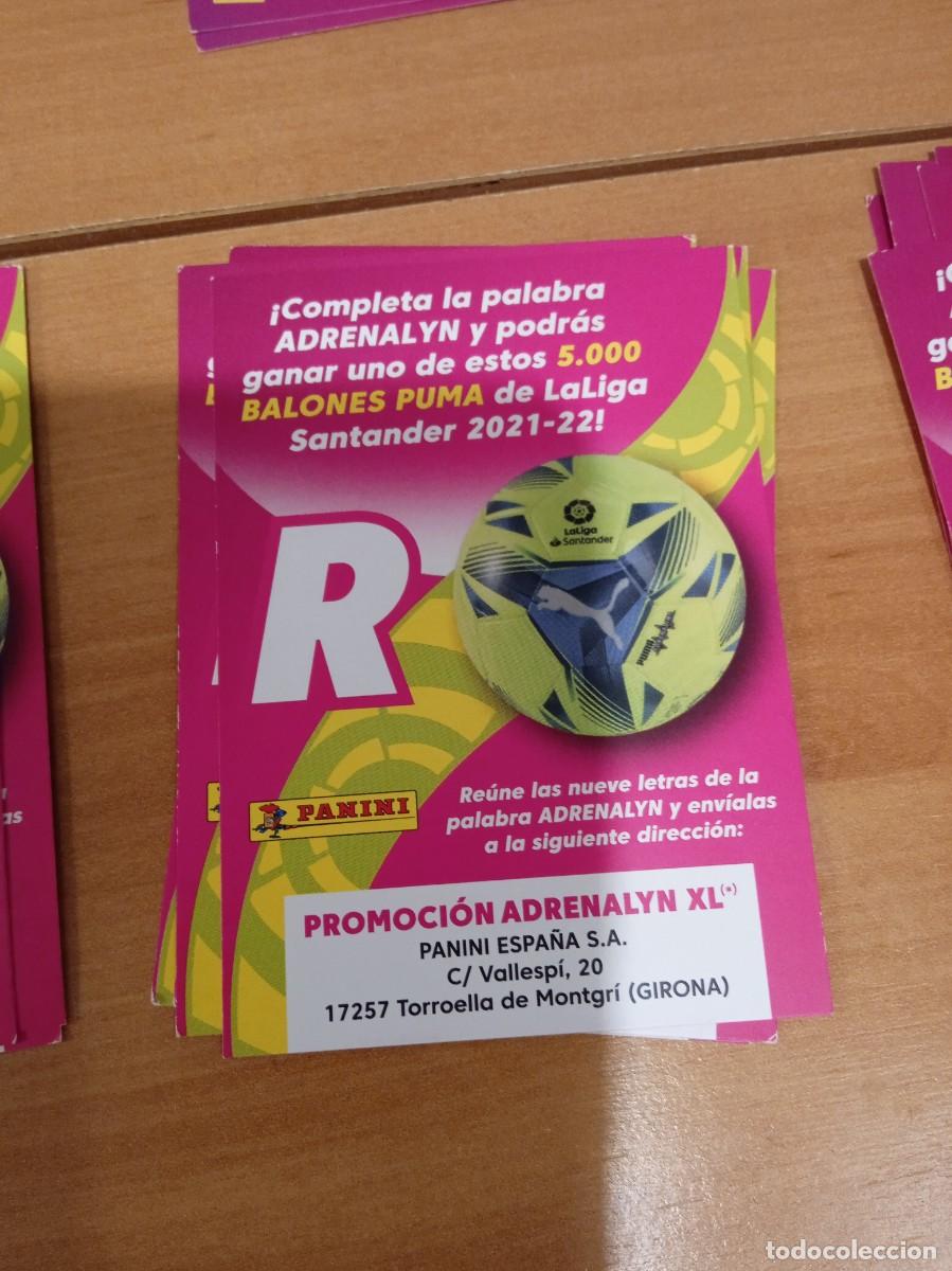 Fu&szlig;ball-Sticker: C-LKET48 Letra R Adrenalyn XL 21 22 2021 2022 Promoci&oacute;n Premio bal&oacute;n puma La Liga Santander