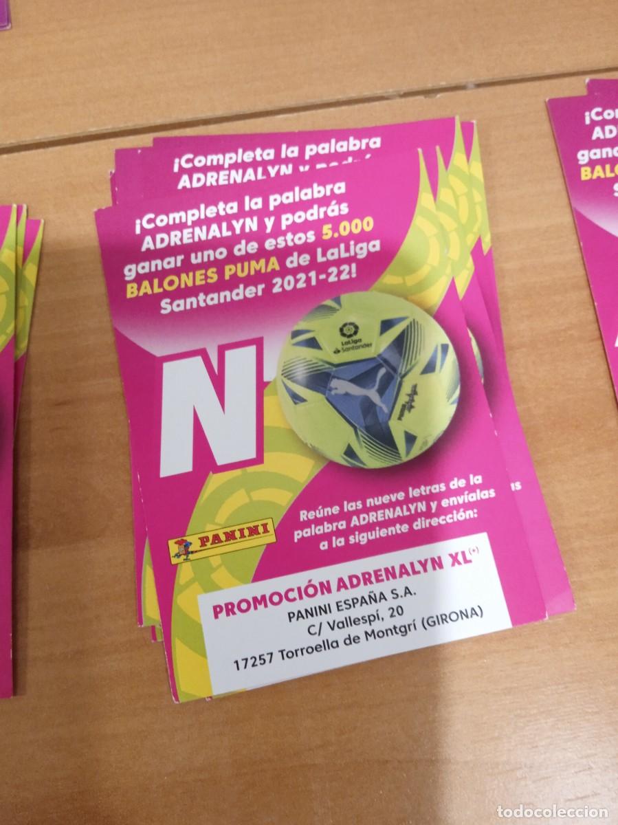 Fu&szlig;ball-Sticker: C-LKET48 Letra N Adrenalyn XL 21 22 2021 2022 Promoci&oacute;n Premio bal&oacute;n puma La Liga Santander