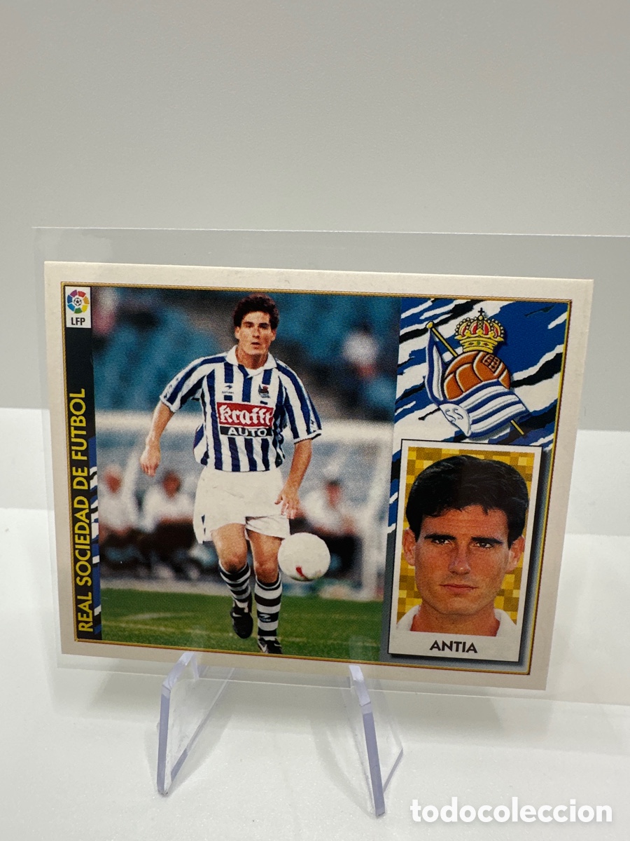 Cromos de F&uacute;tbol: Cromo Coloca Antia Real Sociedad LIGA Este 1997 1998 97 98 Sin pegar
