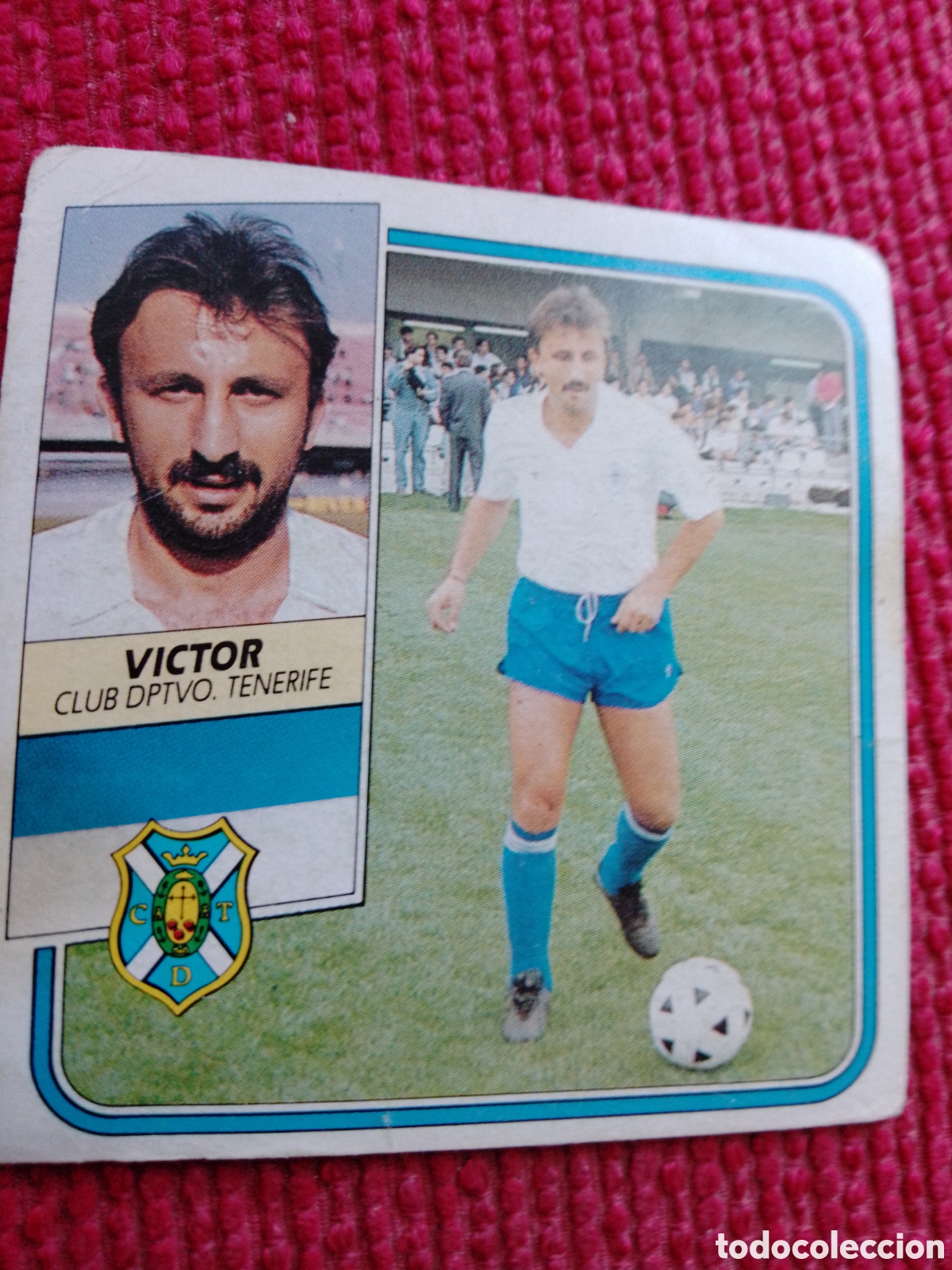 Figurine di Calcio: VICTOR TENERIFE 1989-90 ESTE SIN PEGAR
