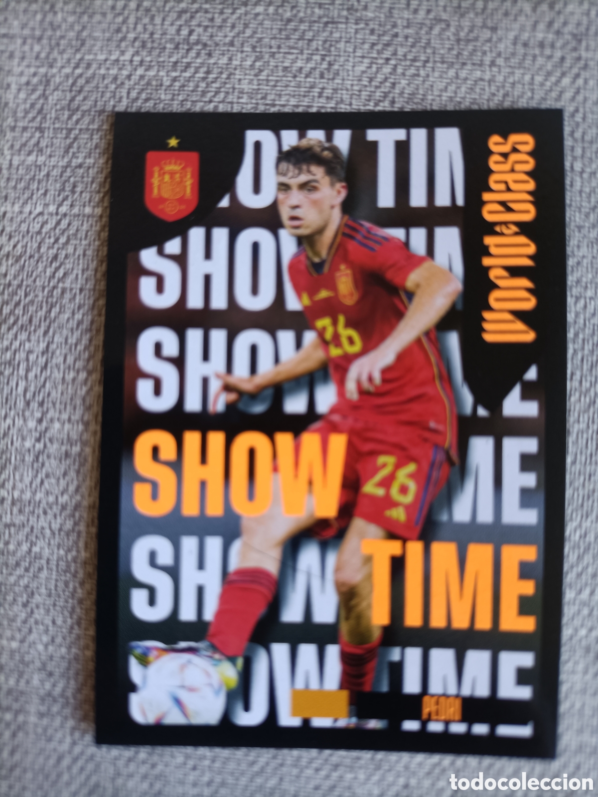 Cromos de f&uacute;tbol: World Class 332 Pedri Espa&ntilde;a - Foto 1
