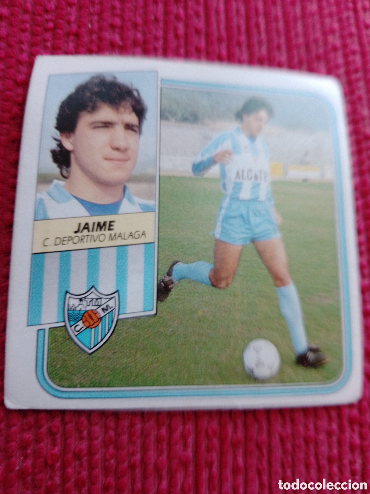 Figurine di Calcio: JAIME MALAGA 1989-90 ESTE SIN PEGAR