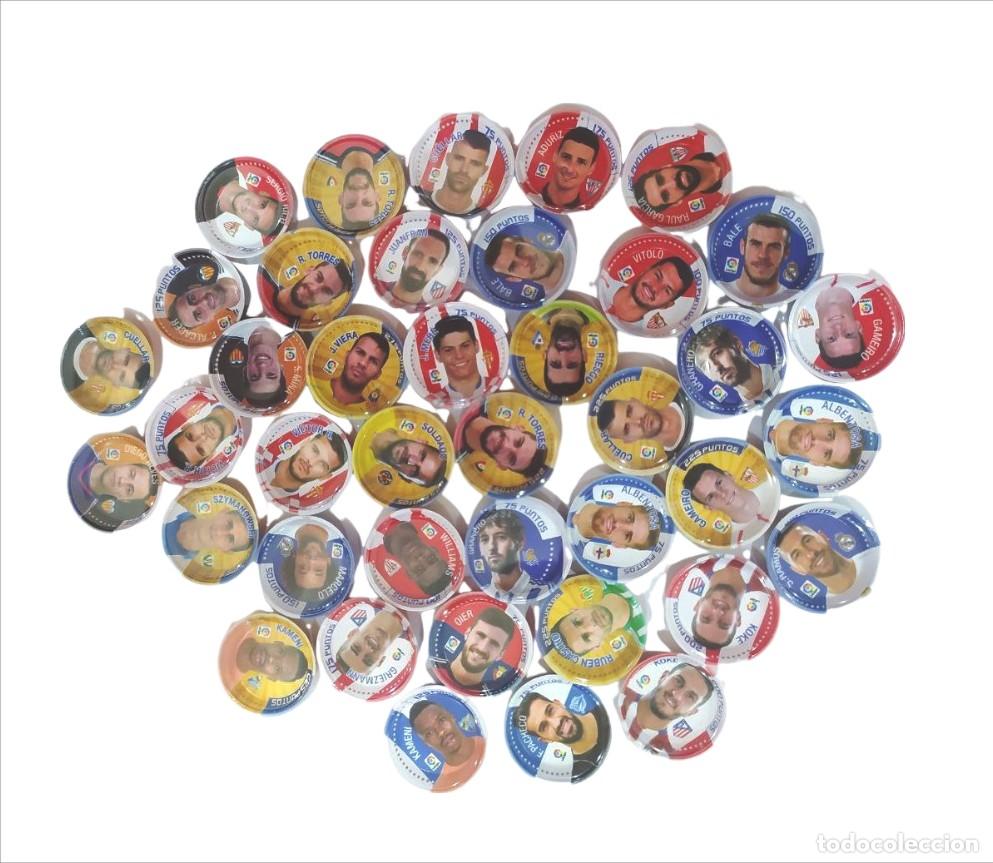 Cromos de F&uacute;tbol: LOTE DE 52 GREFUFICHAS SUPERFICHA LIGA SANTANDER FUTBOL GREFUSA 2016/17 Y 2017/18