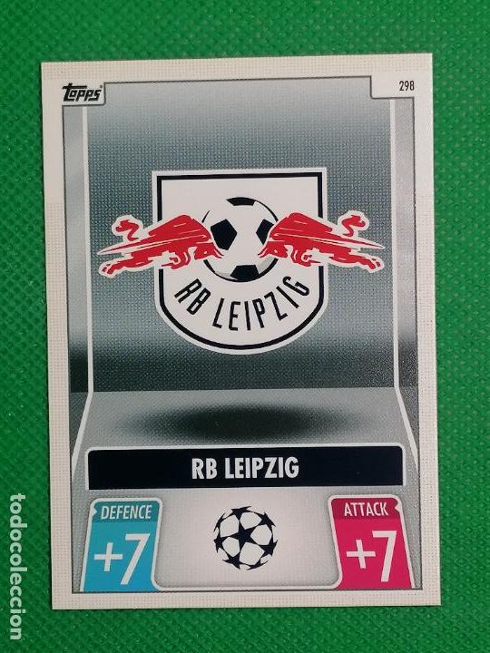 Cromos de f&uacute;tbol: 298 ESCUDO LEIPZIG MATCH ATTAX CHAMPIONS 21 22 2021 2022