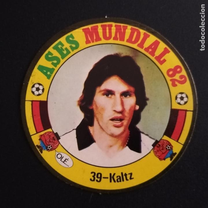 Cromos de f&uacute;tbol: 39 KALTZ ALEMANIA CROMOS REYAUCA ASES DEL MUNDIAL DE FUTBOL ESPA&Ntilde;A 82 1982