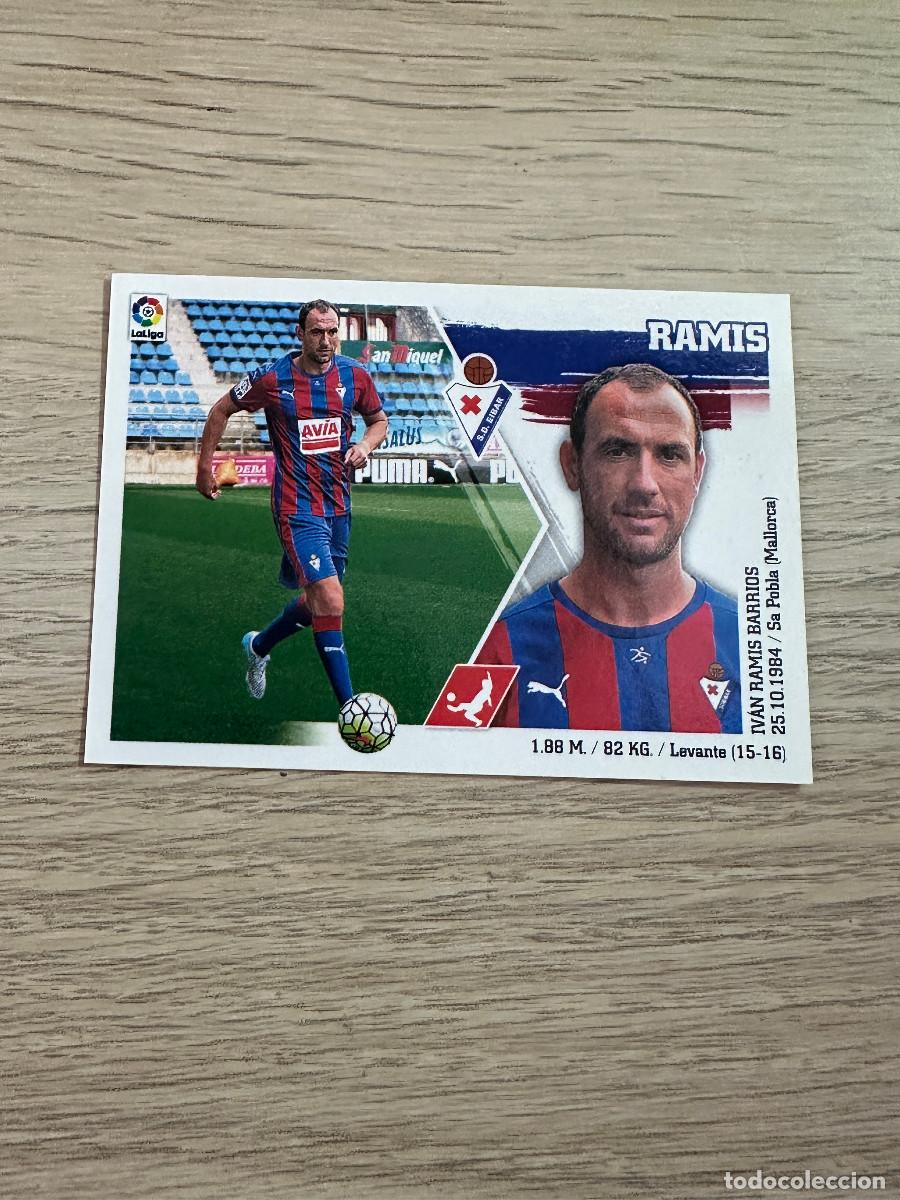 Cromos de f&uacute;tbol: RAMIS n&ordm; 7 EIBAR EDICIONES ESTE PANINI 2015 2016 / 15 16 SIN PEGAR - Foto 1