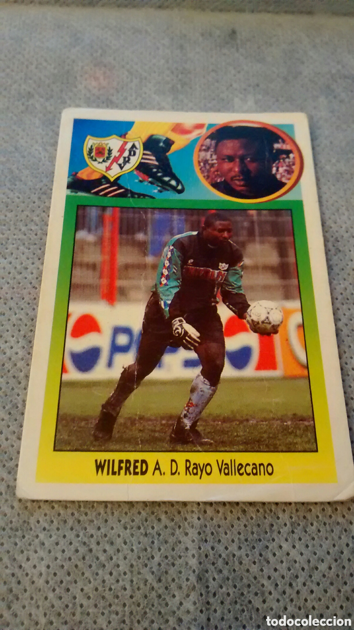 Cromos de f&uacute;tbol: 1993 93 94 ESTE WILFRED, RAYO - Foto 1