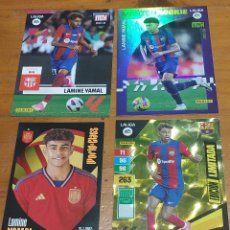 Cromos de Fútbol: LOTE DE 4 CROMOS CARDS LAMINE YAMAL