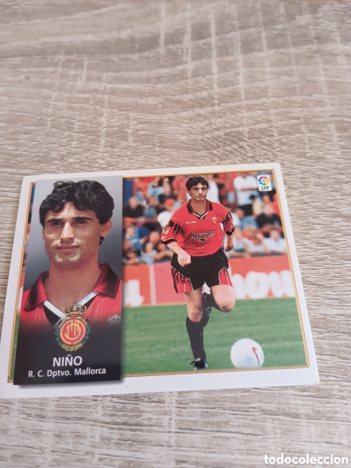 Cromos de f&uacute;tbol: Ni&ntilde;o fichaje 13 Mallorca liga 1998 1999 98 99 ediciones este