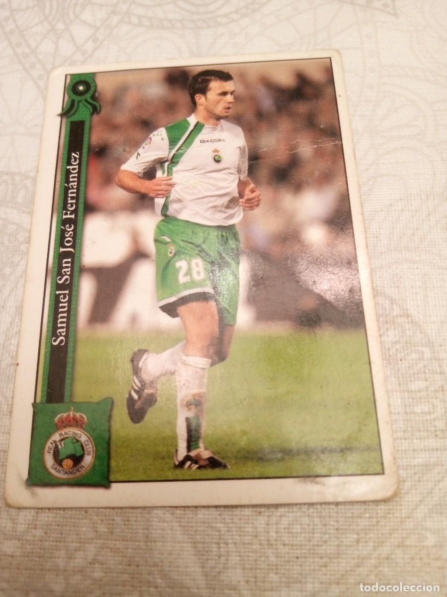 Cromos de f&uacute;tbol: Cromo Samuel Racing de Santander 97/98 - Foto 1
