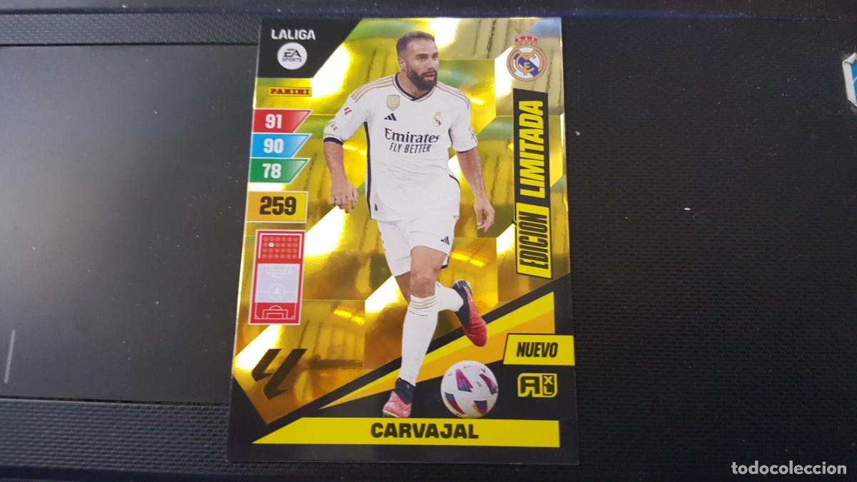 Cromos de F&uacute;tbol: LOTE PANINI ADRENALYN XL 2023 24 15&ordf; ANIVERSARIO DREAM BOX NUEVO EDICION LIMITADA CARVAJAL