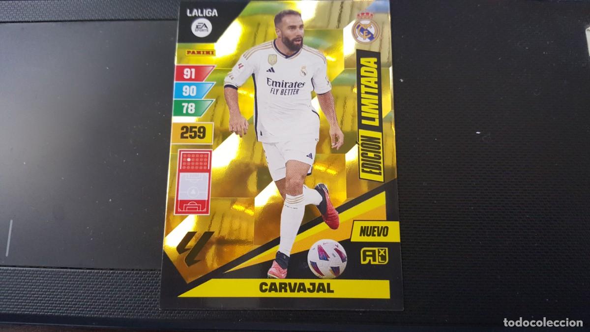 Cromos de F&uacute;tbol: LOTE PANINI ADRENALYN XL 2023 24 15&ordf; ANIVERSARIO DREAM BOX NUEVO EDICION LIMITADA CARVAJAL