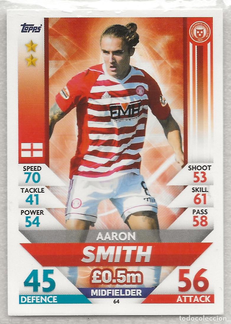 Cromos de f&uacute;tbol: 64 Smith Match Attax SPFL 18-19 - Foto 1