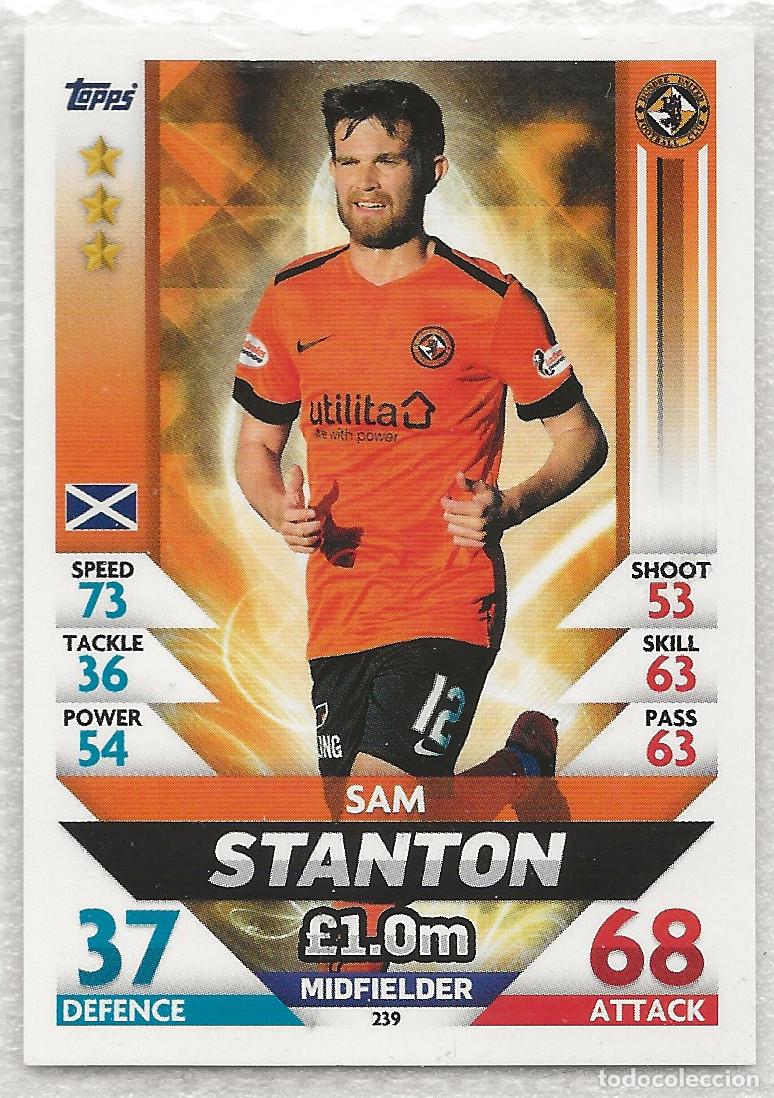 Cromos de f&uacute;tbol: 239 Stanton Match Attax SPFL 18-19 - Foto 1